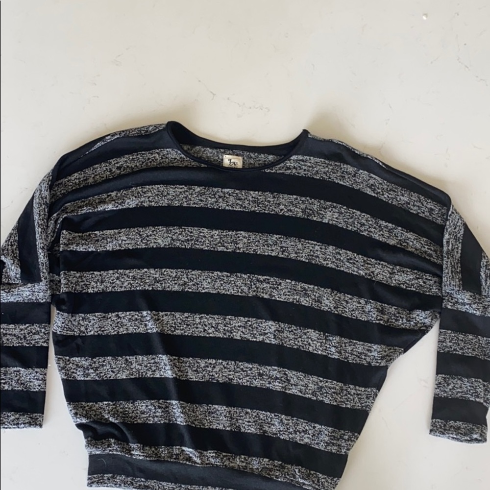 L’Agence striped sweater, small